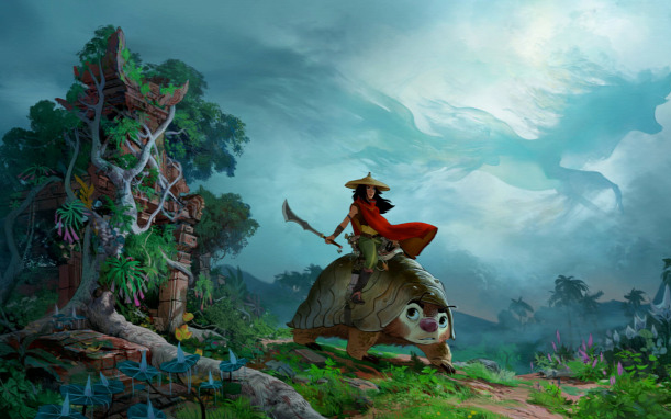 A Raya és az utolsó sárkány animációs film továbbra is a kasszasikerlista élén áll