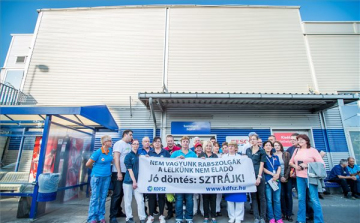 Sztrájk a Tesco áruházakban